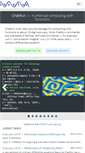 Mobile Screenshot of chebfun.org